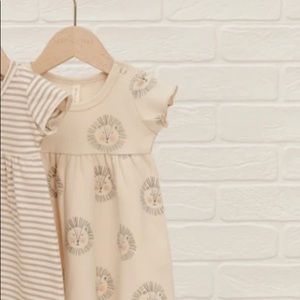 Quincy Mae lion dress 0-3 month